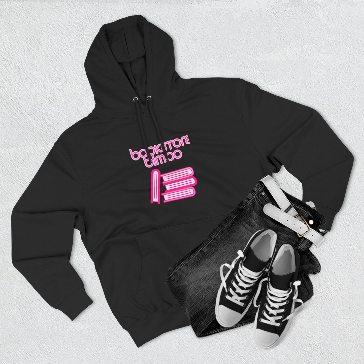 Bookstore Bimbo Hoodie – Spicy Romance Reader Sweatshirt, Funny Bookish Merch, Smut Lover Gift, Booktok Baddie Aesthetic, Hot Girl Reading Hoodie