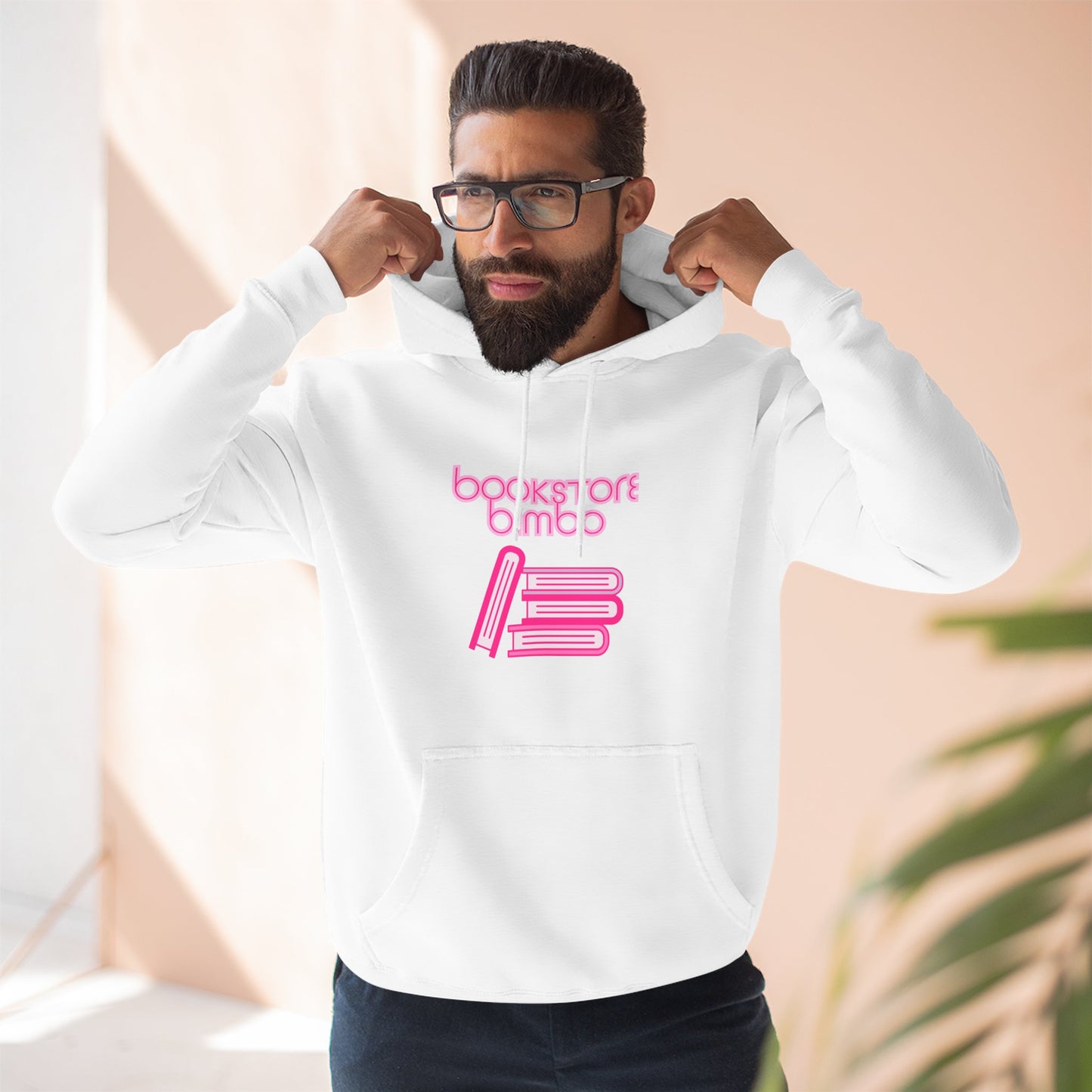 Bookstore Bimbo Hoodie – Spicy Romance Reader Sweatshirt, Funny Bookish Merch, Smut Lover Gift, Booktok Baddie Aesthetic, Hot Girl Reading Hoodie