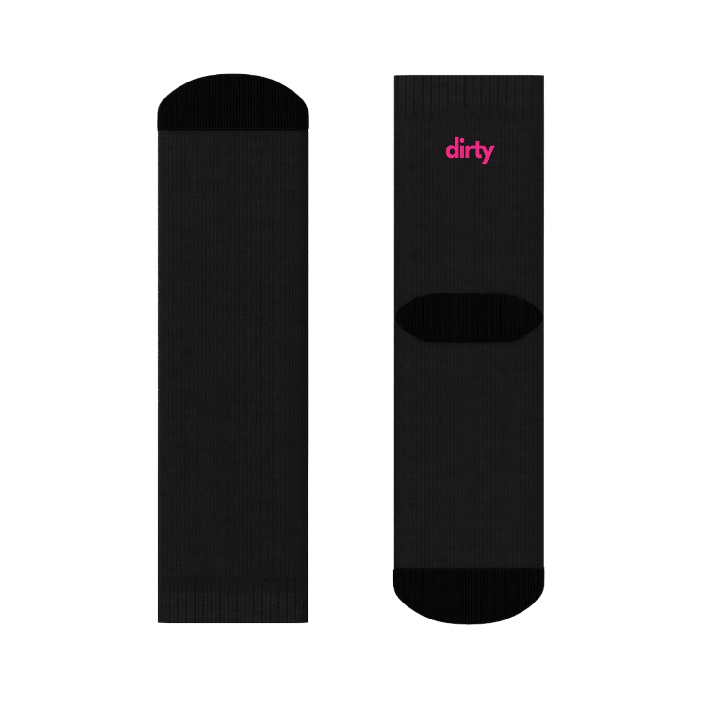 Dirty Whore Socks – Spicy Novelty Crew Socks, Funny Erotic Gift, Dark Romance Reader Merch, Kink Lifestyle Apparel, Smutty Bookish Accessories