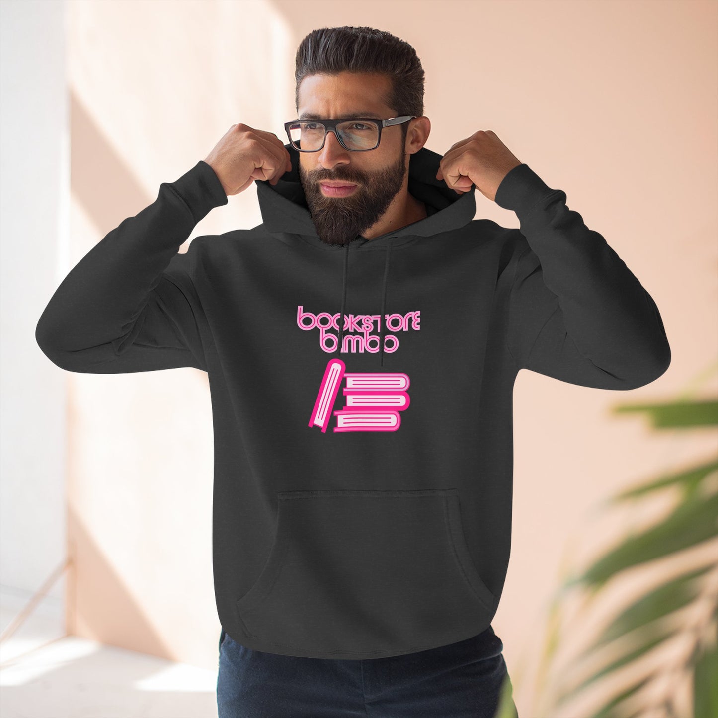 Bookstore Bimbo Hoodie – Spicy Romance Reader Sweatshirt, Funny Bookish Merch, Smut Lover Gift, Booktok Baddie Aesthetic, Hot Girl Reading Hoodie