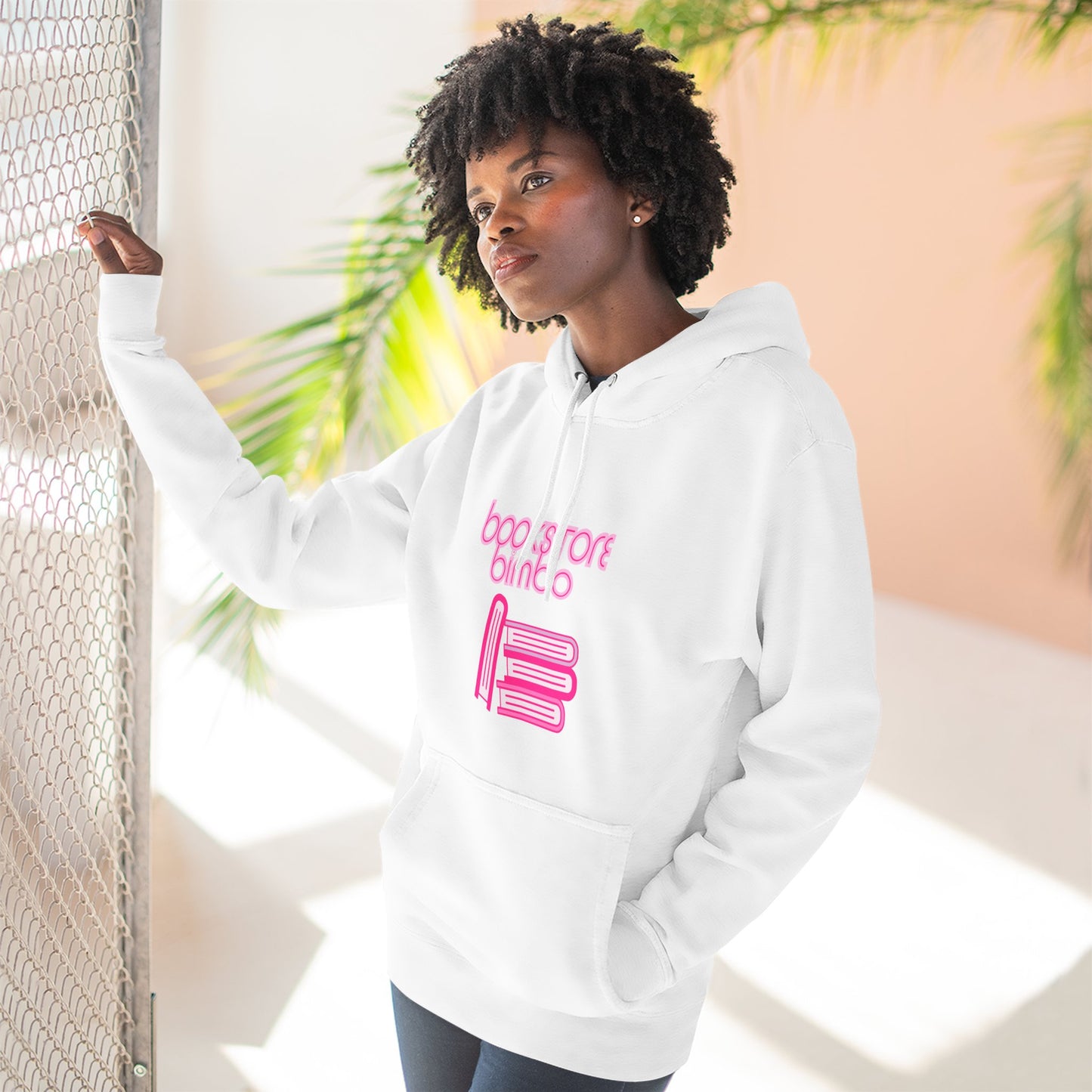 Bookstore Bimbo Hoodie – Spicy Romance Reader Sweatshirt, Funny Bookish Merch, Smut Lover Gift, Booktok Baddie Aesthetic, Hot Girl Reading Hoodie