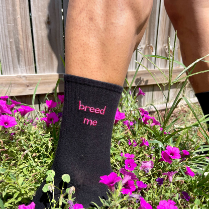 Breed Me Socks - Black